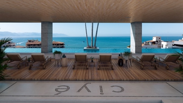 Vista desde Ciye Zona Romántica Puerto Vallarta