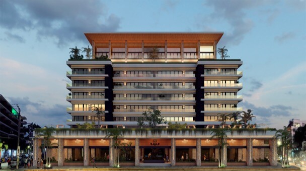 Vista desde el Parque de los Azulejos Ciye Zona Romántica Puerto Vallarta